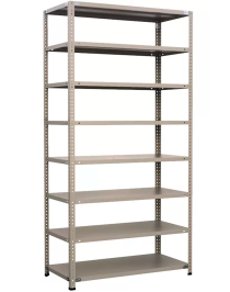 Стеллаж металлический Титан МС-500 1200х700х600 8 полок Стеллаж металлический Титан МС-500 1200х700х600 8 полок