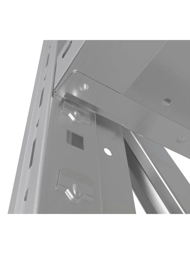 Стеллаж MS U 2000x1000x500 6 полок (300 кг, металл) купить в Сургуте