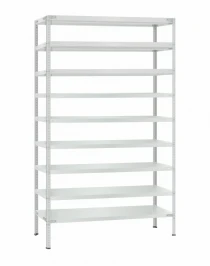 Стеллаж металлический Титан МС-500 2400х1200х300 9 полок