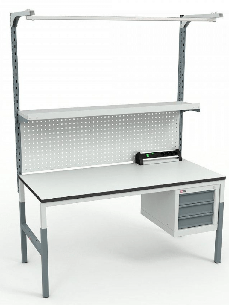 Стол монтажный ДиКом СР-М-150/90-04 ESD Пластик купить в Сургуте