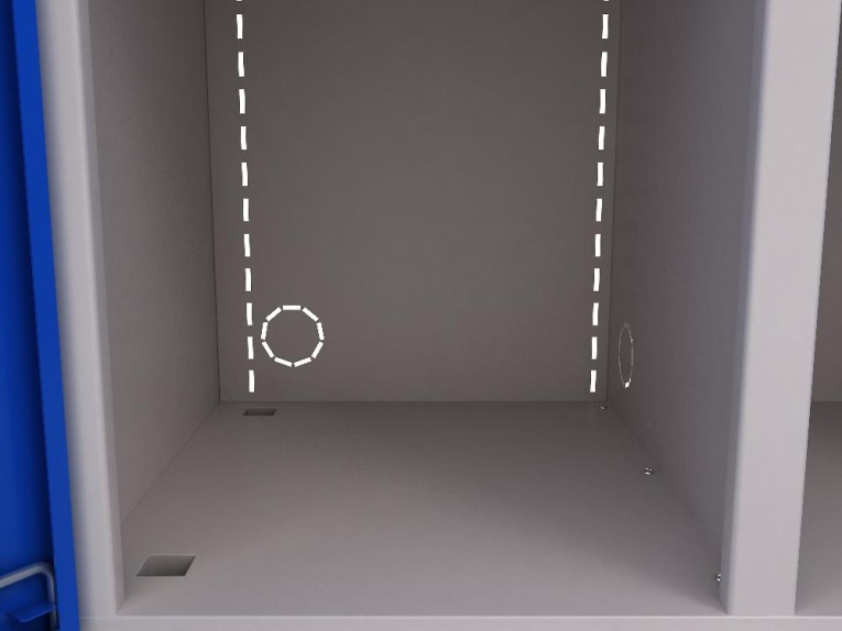 Шкаф инструментальный ERGO 181/2 №11 купить в Сургуте