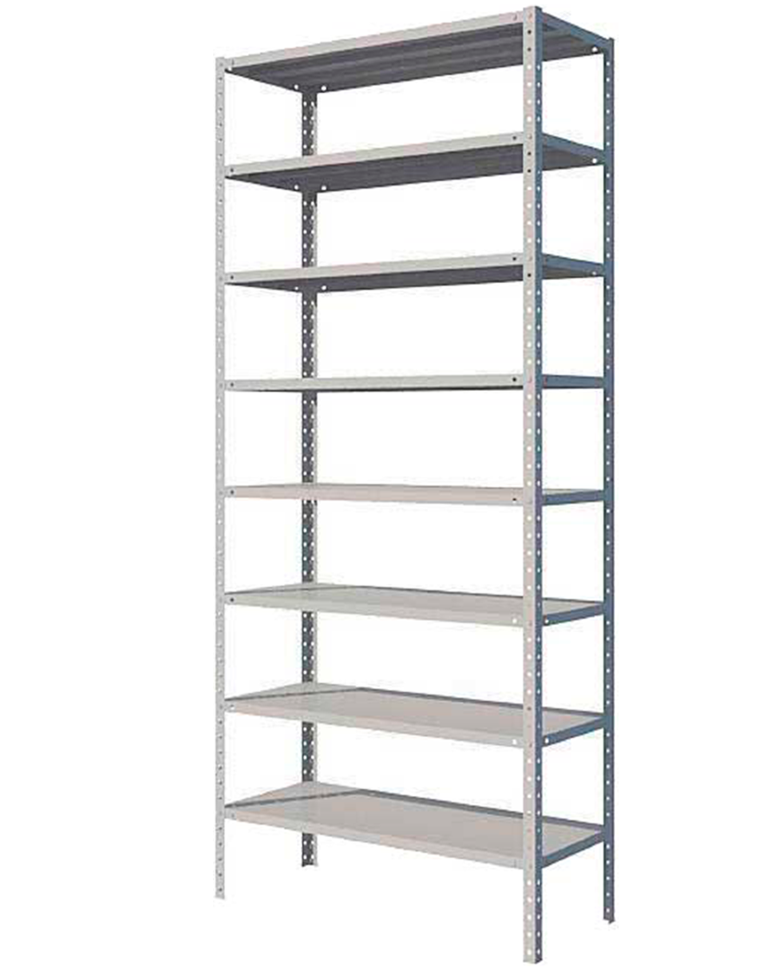 Стеллаж MS Standart 1600х1000х300 8 полок купить в Сургуте