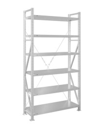 Стеллаж MS U 3000x1200x500 6 полок (180 кг, металл)