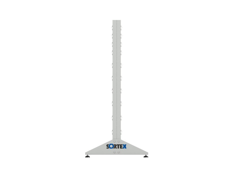 Стеллаж для пластиковых лотков SORTEX двухсторонний 1500x1000x800.04 купить в Сургуте Стеллаж для пластиковых лотков SORTEX двухсторонний 1500x1000x800.04 купить в Сургуте