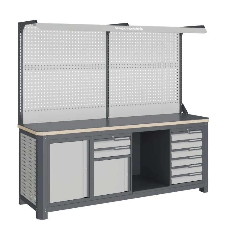 Модульный верстак MCN 2052.S679.1-2F купить в Сургуте Модульный верстак MCN 2052.S679.1-2F купить в Сургуте