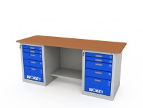 Верстак двухтумбовый WOKER PRO 2505.2000 Верстак двухтумбовый WOKER PRO 2505.2000