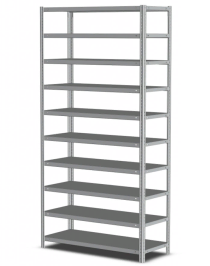 Стеллаж MS Strong 1850х1500х600 10 полок Стеллаж MS Strong 1850х1500х600 10 полок