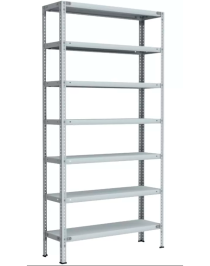 Стеллаж металлический Титан МС-750 2500x700x400 7 полок Стеллаж металлический Титан МС-750 2500x700x400 7 полок