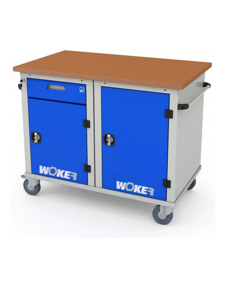 Верстак мобильный двухтумбовый WOKER PRO 2201.1200 купить в Сургуте Верстак мобильный двухтумбовый WOKER PRO 2201.1200 купить в Сургуте