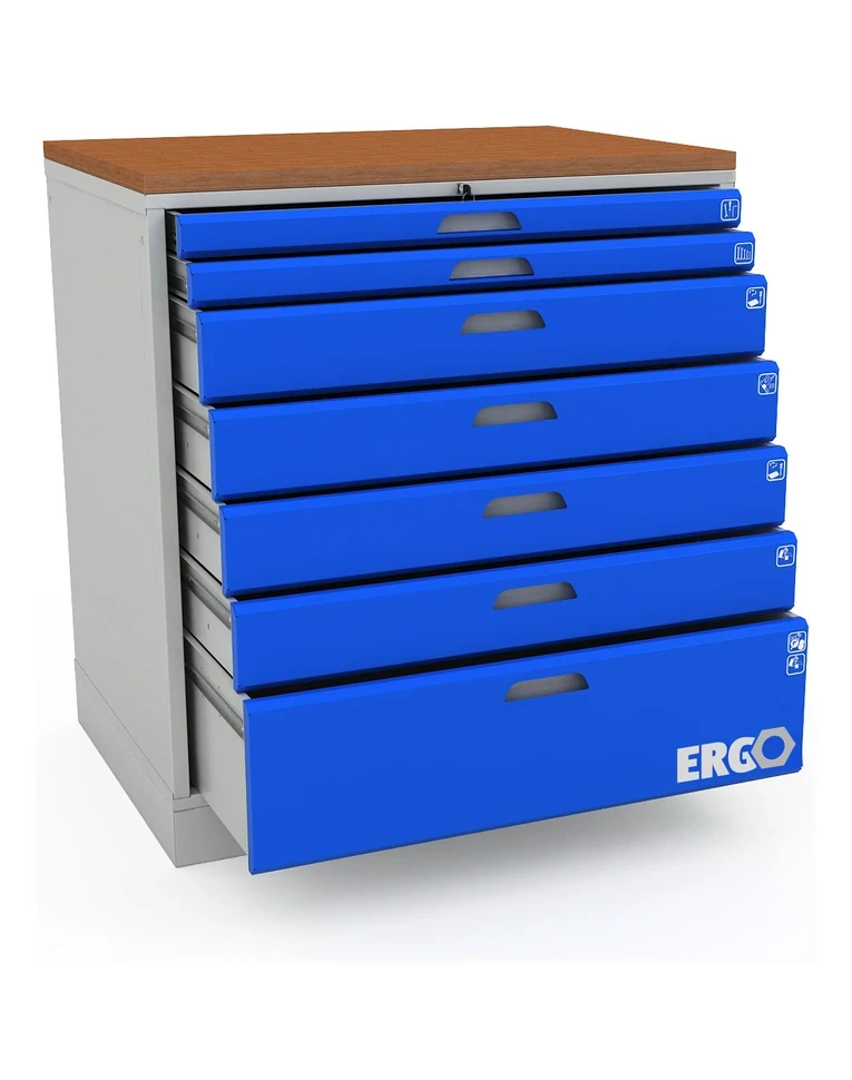 Тумба инструментальная ERGO XL 07.2 купить в Сургуте