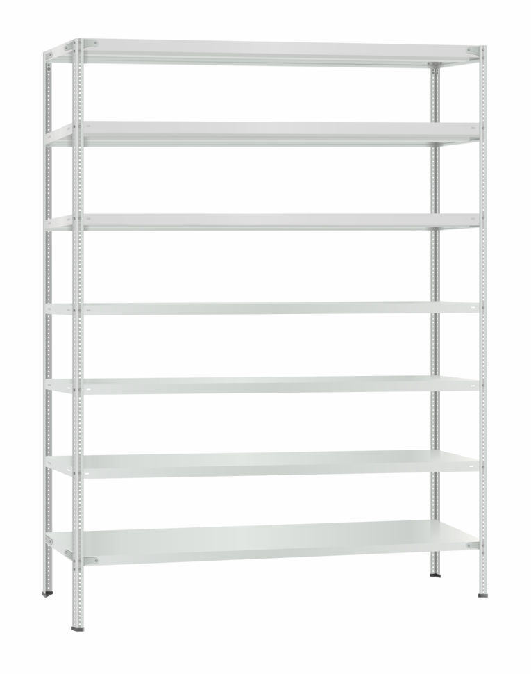 Стеллаж металлический Титан МС-500 2300х1500х600 7 полок купить в Сургуте