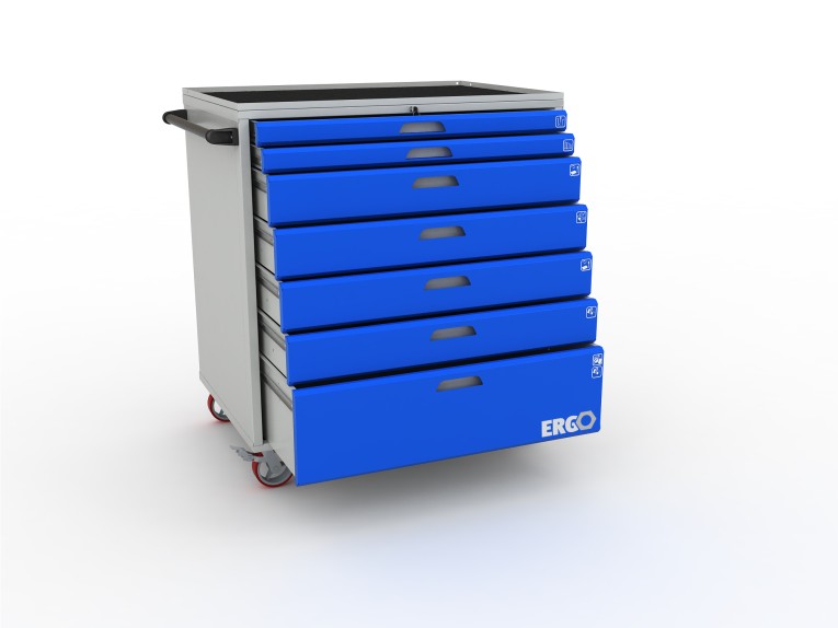 Тумба инструментальная ERGO XL 07.3 купить в Сургуте Тумба инструментальная ERGO XL 07.3 купить в Сургуте