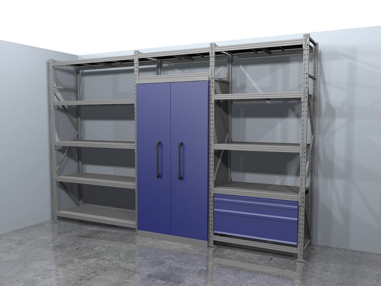 Стеллажная система хранения №3 Гараж купить в Сургуте Стеллажная система хранения №3 Гараж купить в Сургуте