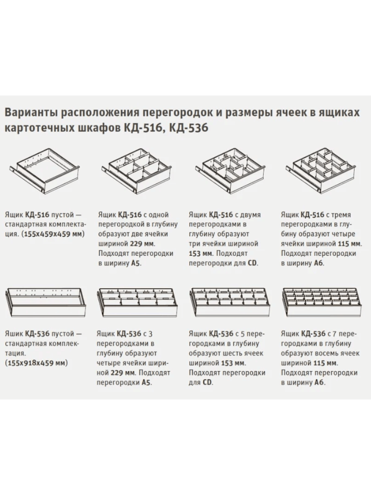 Шкаф картотечный ДиКом КД-536 (без перегородок) купить в Сургуте Шкаф картотечный ДиКом КД-536 (без перегородок) купить в Сургуте