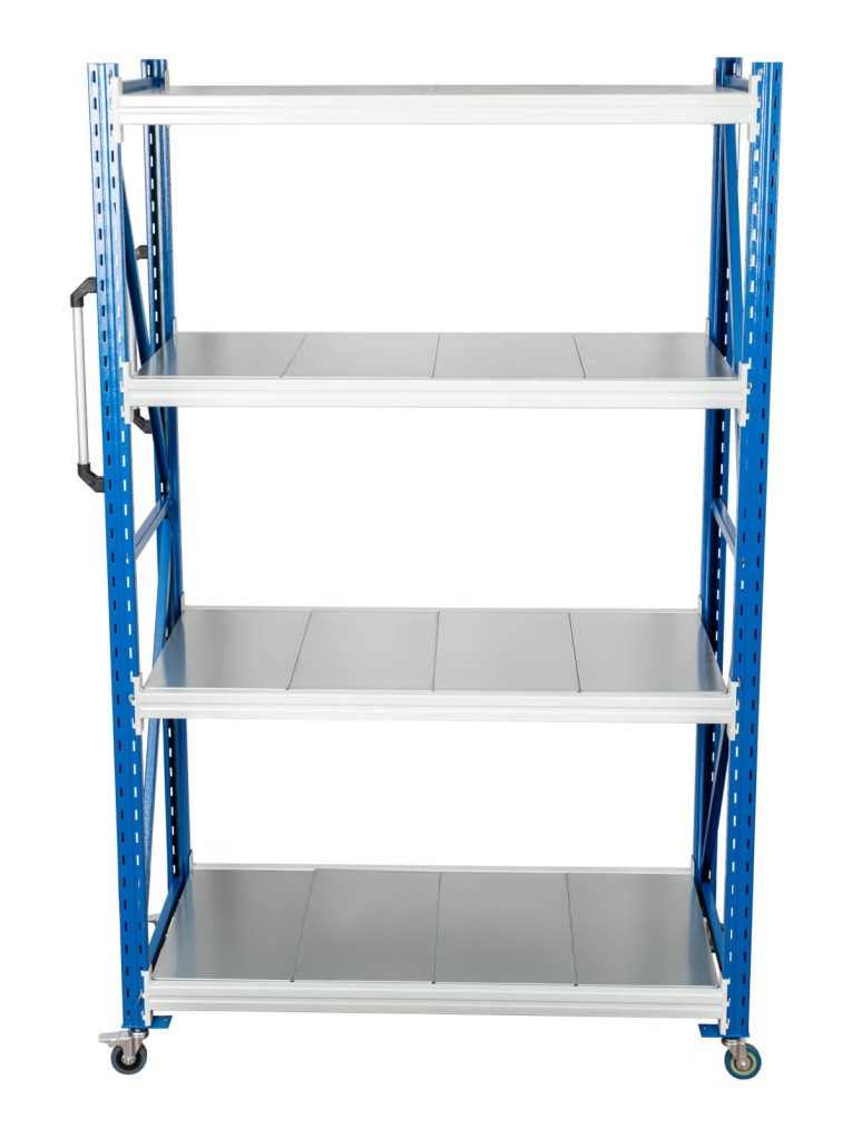 Стеллаж мобильный БиКом СТ-4 200x90x50 4 полки купить в Сургуте