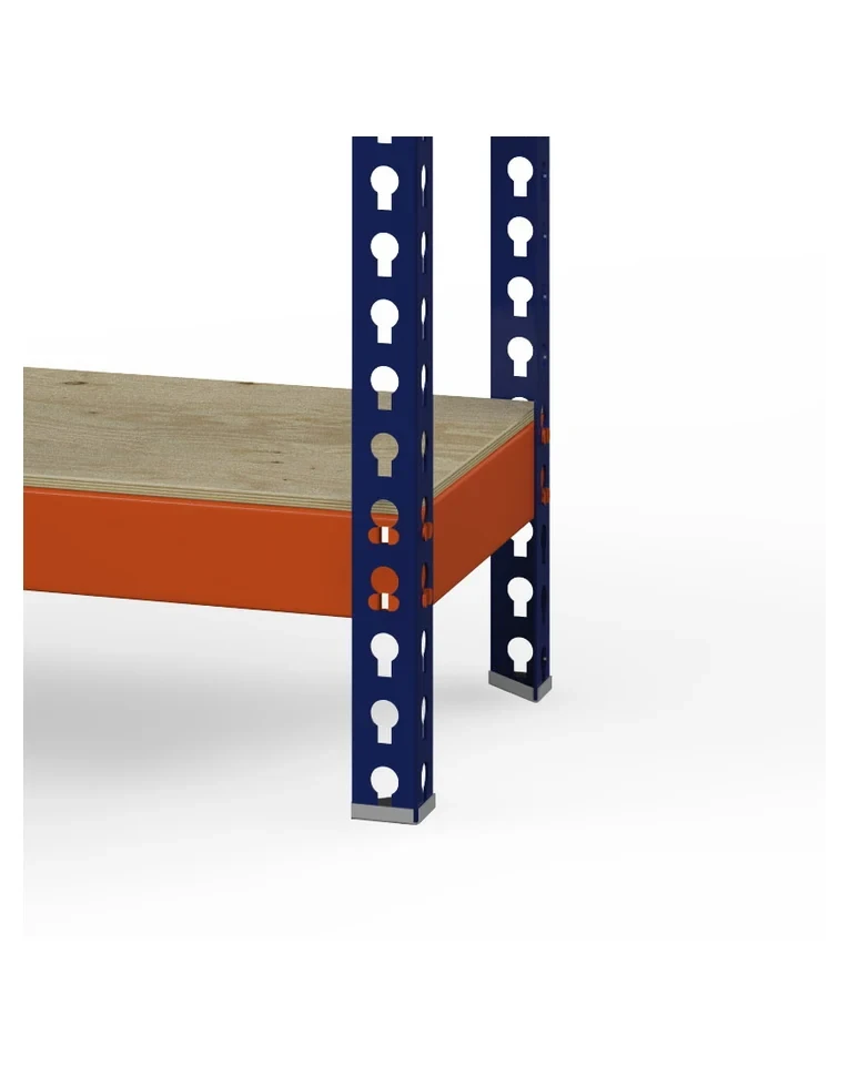 Стеллаж Профи-Т 2500x1845x450 5 полок (фанера, 300 кг на ярус) купить в Сургуте