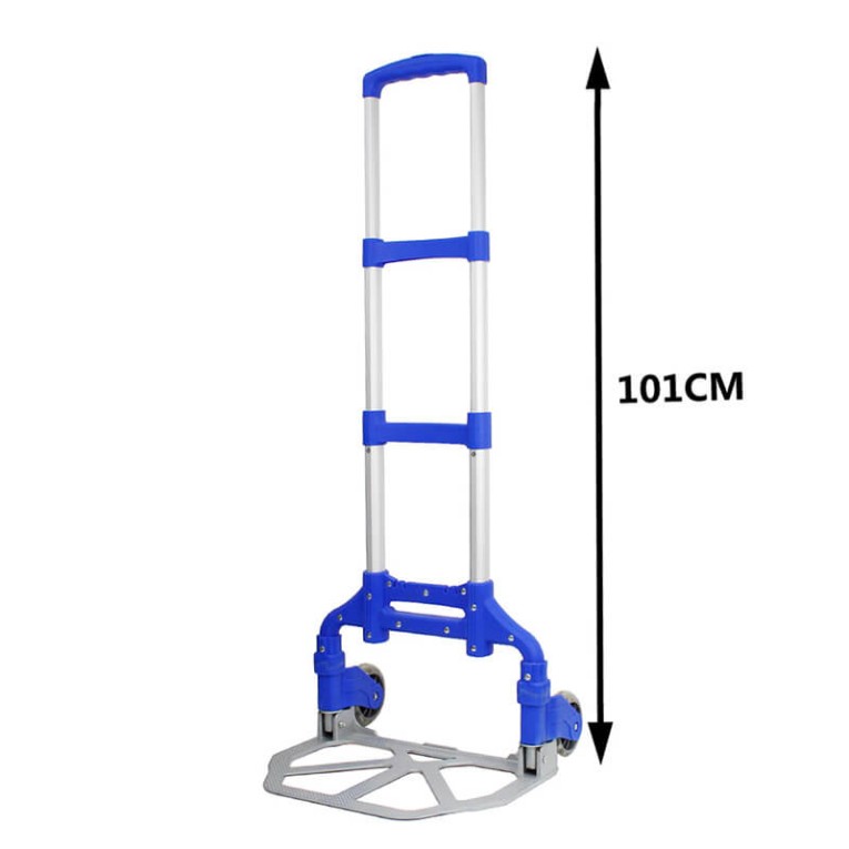 Тележка грузовая двухколесная складная PT-70 г/п 70 кг, колеса полиуретан 100 мм купить в Сургуте