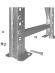 Стеллаж MS U 2000x1500x600 4 полки (300 кг, металл) купить в Сургуте