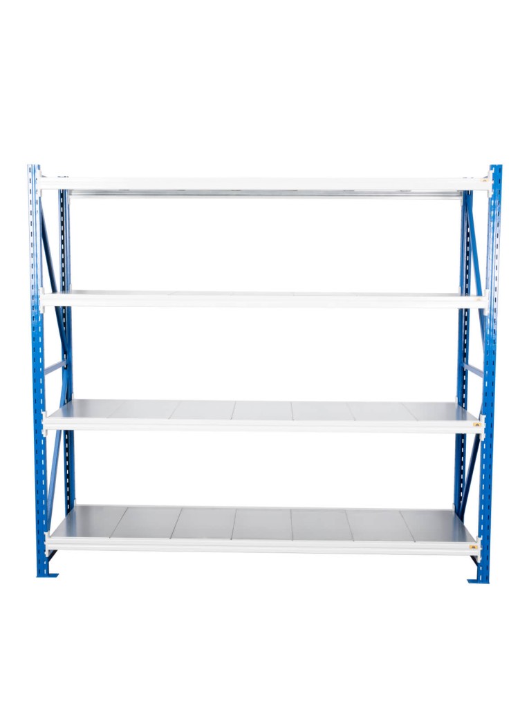 Стеллаж стационарный БиКом СТ-4 200x180x80 4 полки купить в Сургуте Стеллаж стационарный БиКом СТ-4 200x180x80 4 полки купить в Сургуте