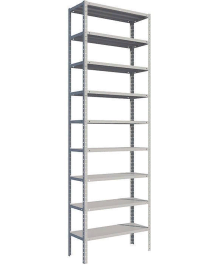 Стеллаж MS Strong 3100х1200х600 9 полок Стеллаж MS Strong 3100х1200х600 9 полок