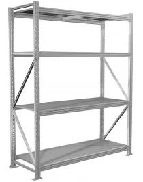 Стеллаж MS Profi 3000х2100х500 4 полки