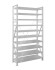 Стеллаж MS U 2000x1200x800 10 полок (400 кг, металл) купить в Сургуте