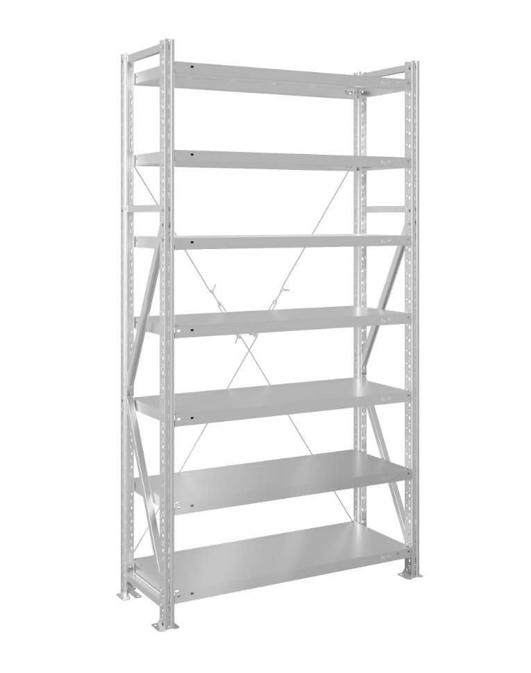 Стеллаж MS U 2000x700x500 7 полок (300 кг, металл) купить в Сургуте