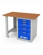 Верстак однотумбовый WOKER PRO 1005.1200