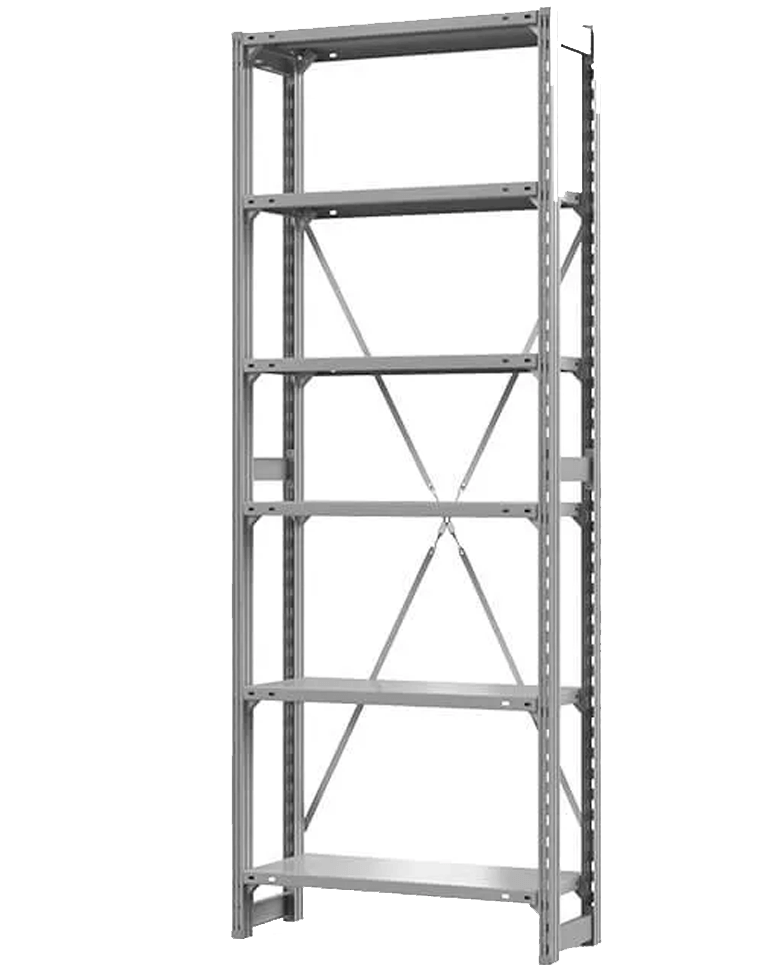 Стеллаж ТСУ 2200x1200x500 6 полок (150 кг, металл) купить в Сургуте