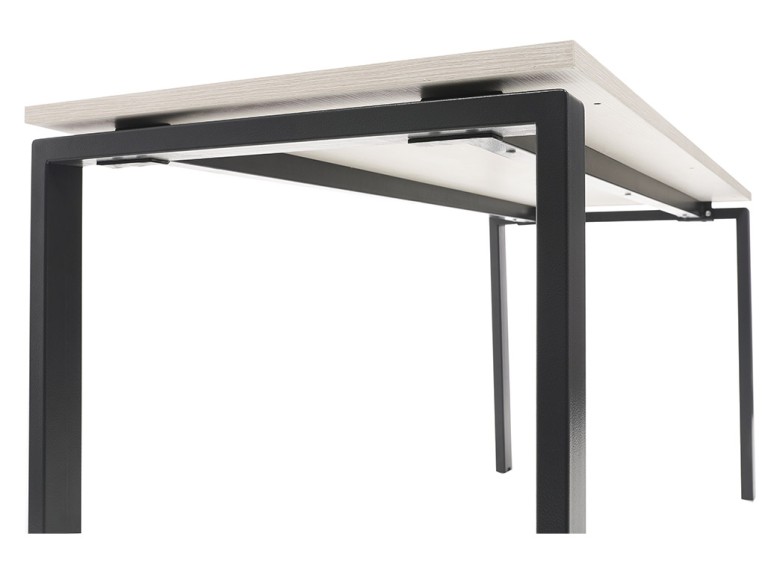 Стол NT 120x70 белое дерево/серый купить в Сургуте