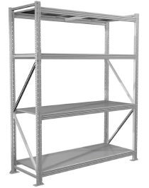 Стеллаж MS Profi 3000х2100х600 4 полки Стеллаж MS Profi 3000х2100х600 4 полки