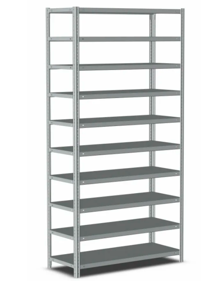 Стеллаж металлический Титан МС-500 2500х1500х500 10 полок купить в Сургуте Стеллаж металлический Титан МС-500 2500х1500х500 10 полок купить в Сургуте