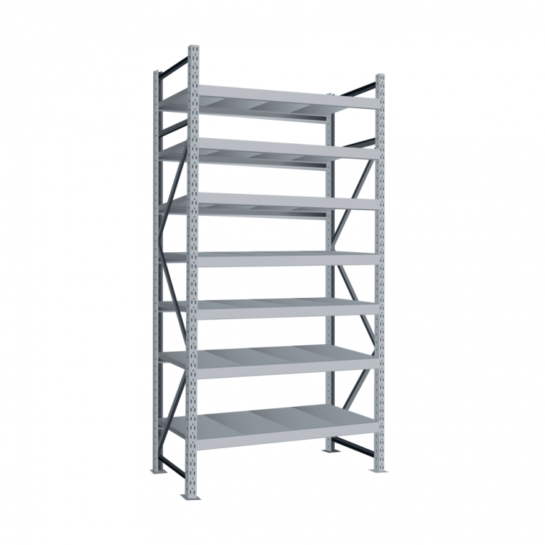 Стеллаж грузовой Диком СТ-051 5000х1800х1050 с 7 ярусами купить в Сургуте