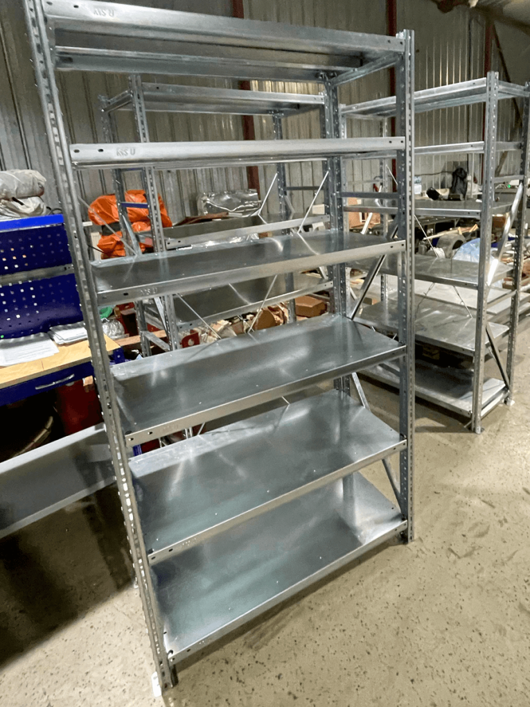 Стеллаж MS U 3000x1000x600 3 полки (350 кг, перф) купить в Сургуте