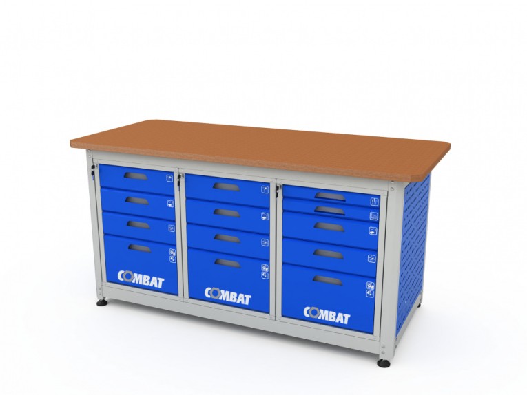 Верстак трехтумбовый COMBAT 3445.1830 купить в Сургуте Верстак трехтумбовый COMBAT 3445.1830 купить в Сургуте