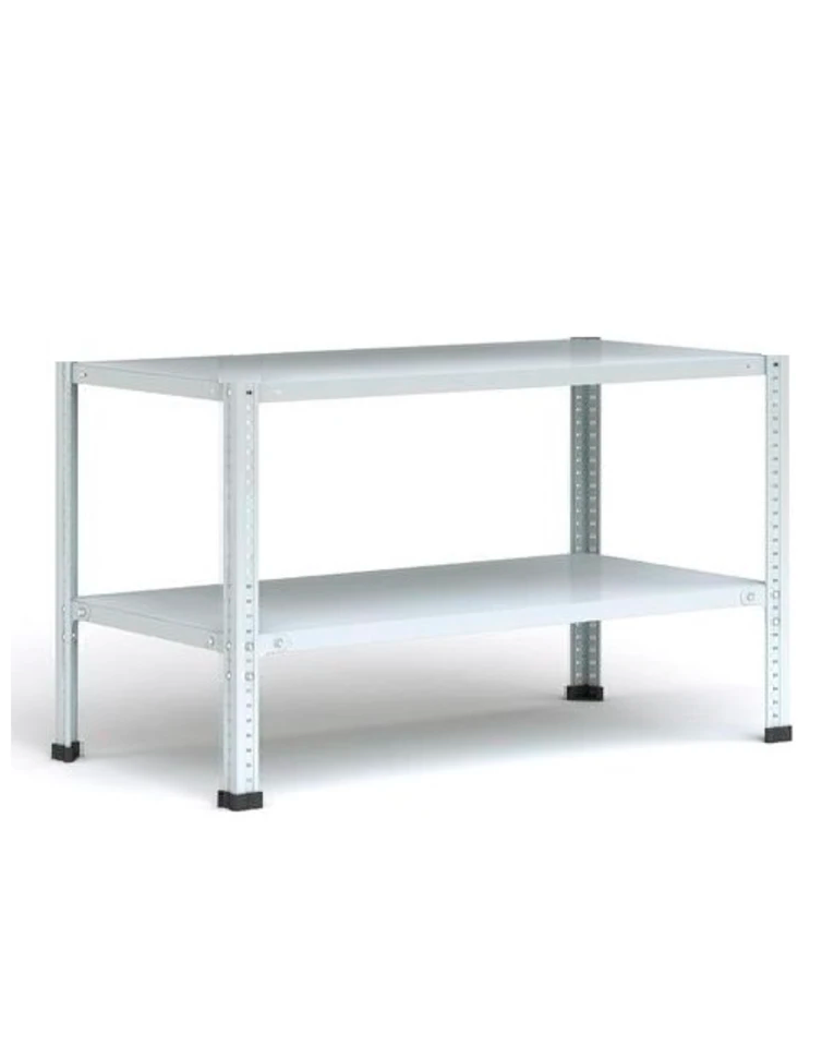 Стеллаж металлический Титан МС-500 2000х1000х400 2 полки купить в Сургуте Стеллаж металлический Титан МС-500 2000х1000х400 2 полки купить в Сургуте